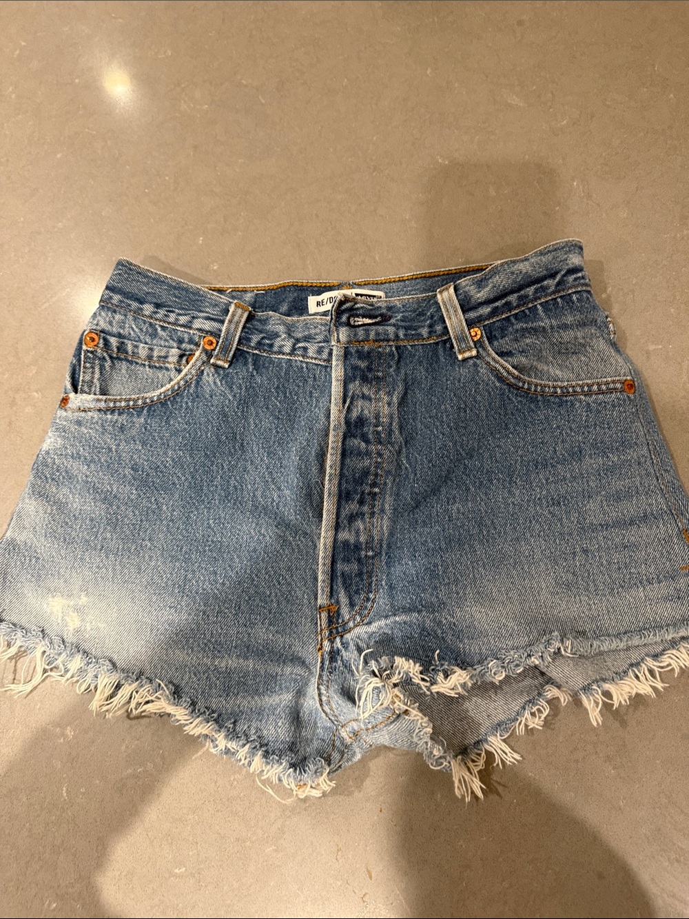 Redone Jean shorts